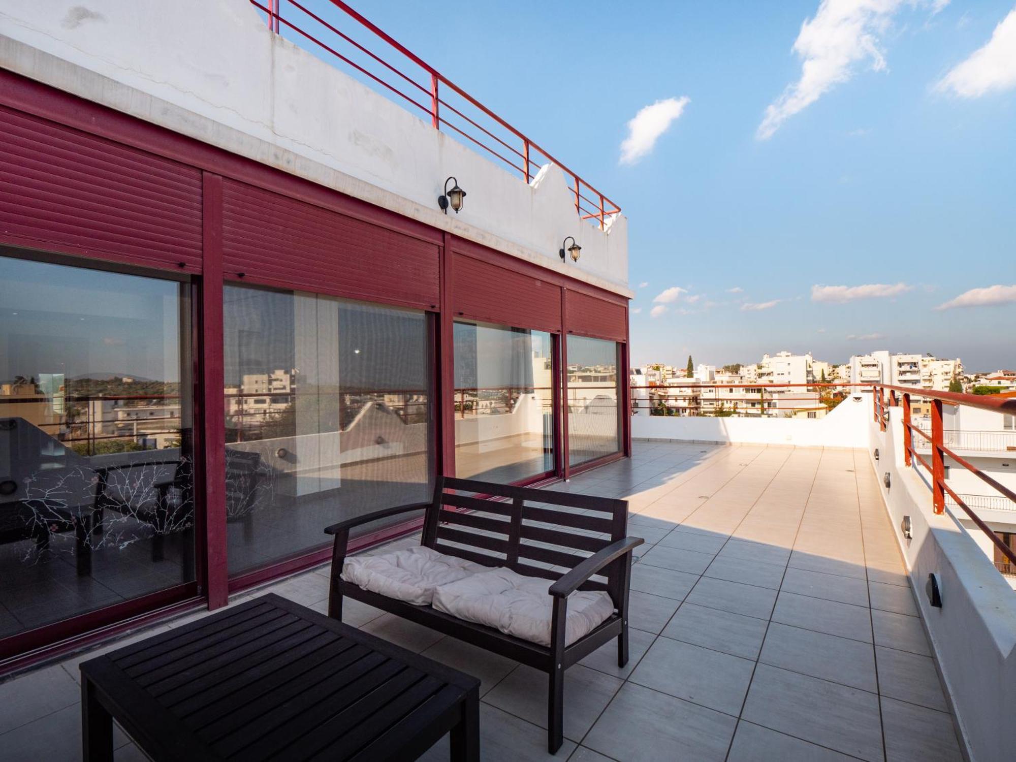 קורופיון Luxury View Apartment 10Min From Athens Airport מראה חיצוני תמונה